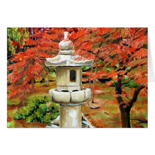 Scenic St Louis Missouri Japanese Garden (Front Horizontal)