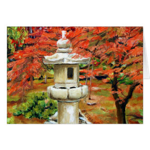 Scenic St Louis Missouri Japanese Garden Cards