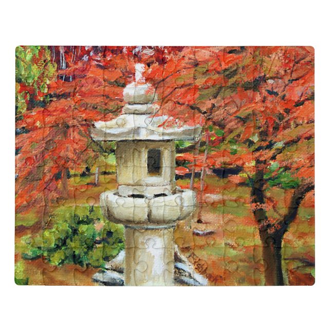 Scenic St Louis Missouri Japanese Garden Jigsaw Puzzle (Puzzle Horizontal)
