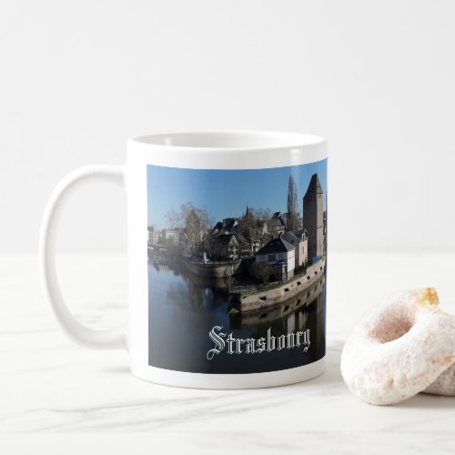 Scenic Strasbourg Alsace France Ponts Couverts Coffee Mug