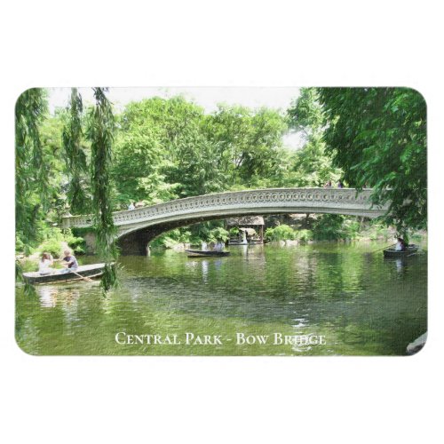 Scenic Summertime NYC Central Park Magnet