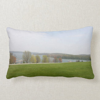 Scenic throw pillow