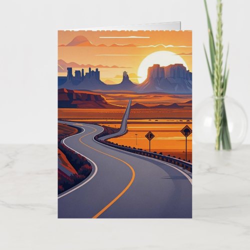 Scenic travel adventures on winding road