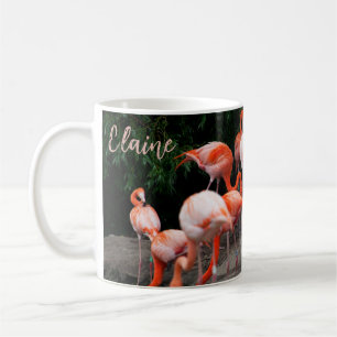 Scenic Tropical Flamingo Coffee Mug
