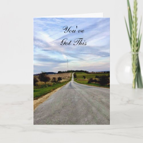 Scenic View Dramatic Landscape Youve Got This Card