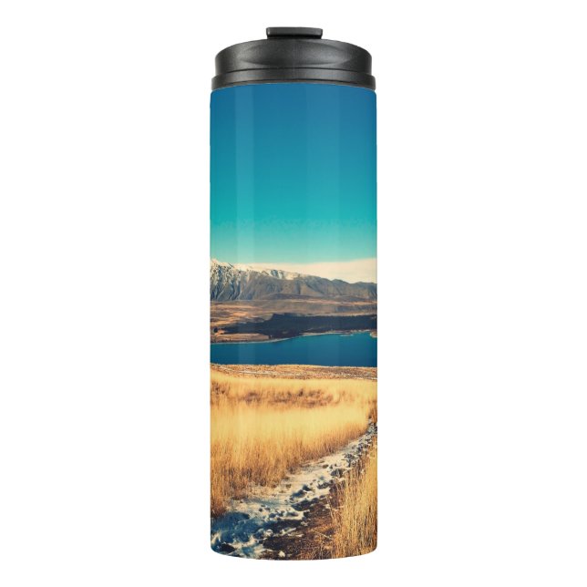 Scenic view in Mt. John summit view point,  Lake T Thermal Tumbler (Front)