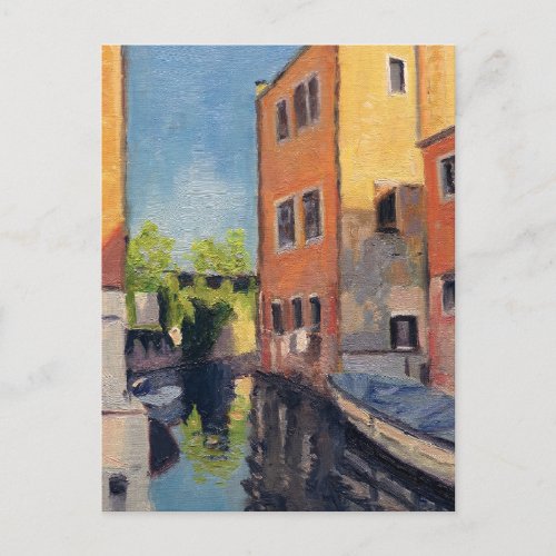 Scenic View of Beautiful Venice Postcard