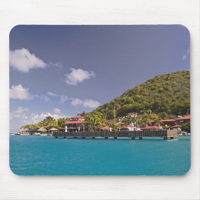 Scenic view of Bitter End Yacht Club Virgin Mouse Pad (Front)