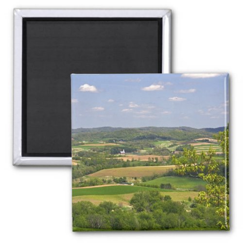 Scenic view of farmland south of Arcadia 2 Magnet