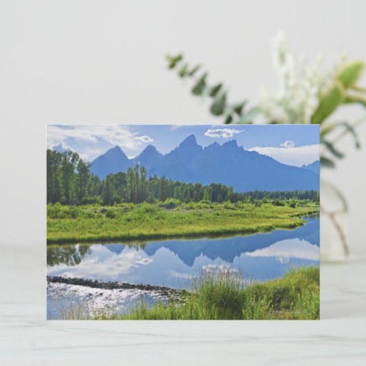 Scenic View of Mountains (Standing Front)