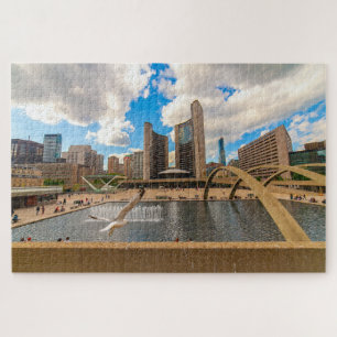 Scenic view of Toronto Municipality, Canada Jigsaw Puzzle