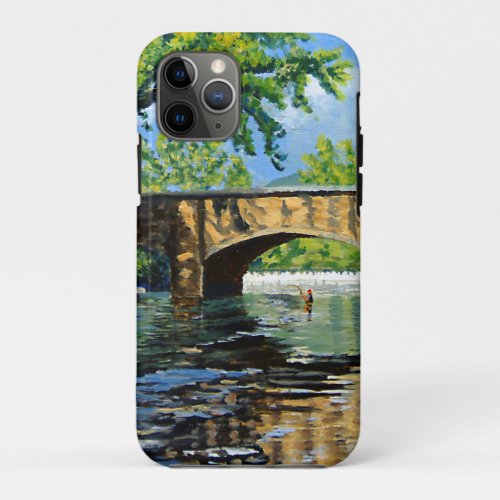 Scenic View of Trout Stream iPhone 11 Pro Case