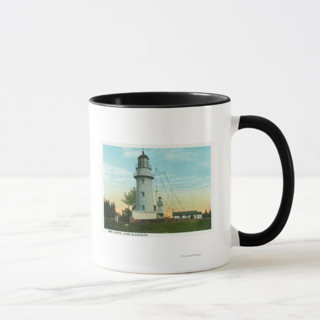 Scenic View on the Western Promenade Mug (Right)