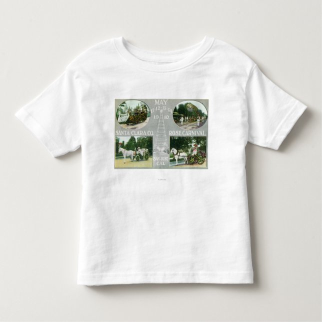 Scenic Views of the Santa Clara Co Rose Toddler T-shirt (Front)