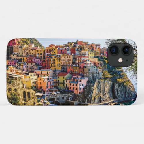 Scenic Village Cinque Terre Liguria Italy iPhone 11 Case
