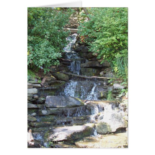 Scenic Waterfall card (Front)