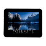 Scenic Yosemite In Winter Magnet at Zazzle