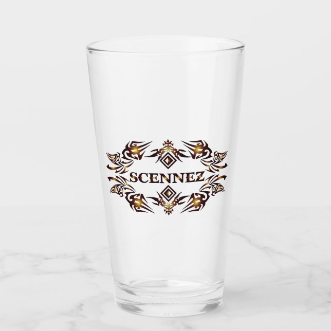 Scennez Drinkware Glass (Front)