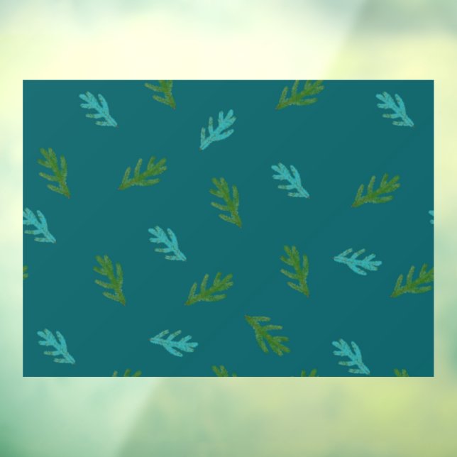 Scent of a forest  window cling (Sheet 3)