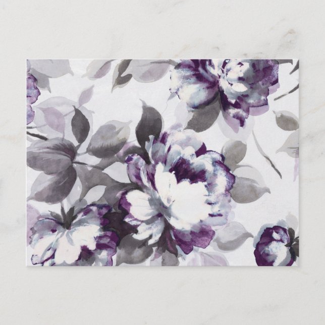 Scent of Plum Roses Postcard (Front)