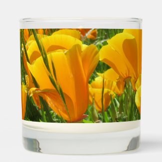 Scented Candle California Poppies 