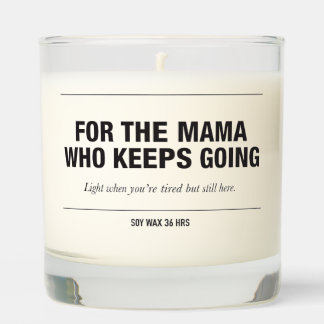 Scented Candle For Mom, Mother's Day Gift, Solo Mo