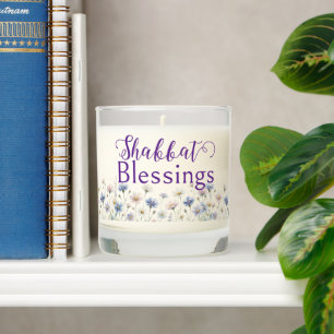 Scented candle gift idea, Wildflowers,