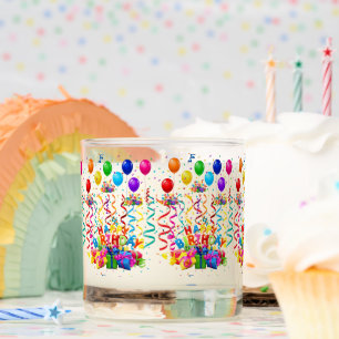 Scented Candle Happy Birthday