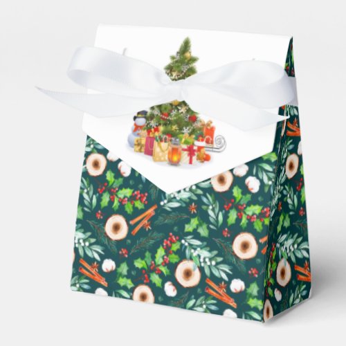 Scented Christmas Favor Box