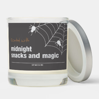 Scented Halloween Candle Midnight Snacks