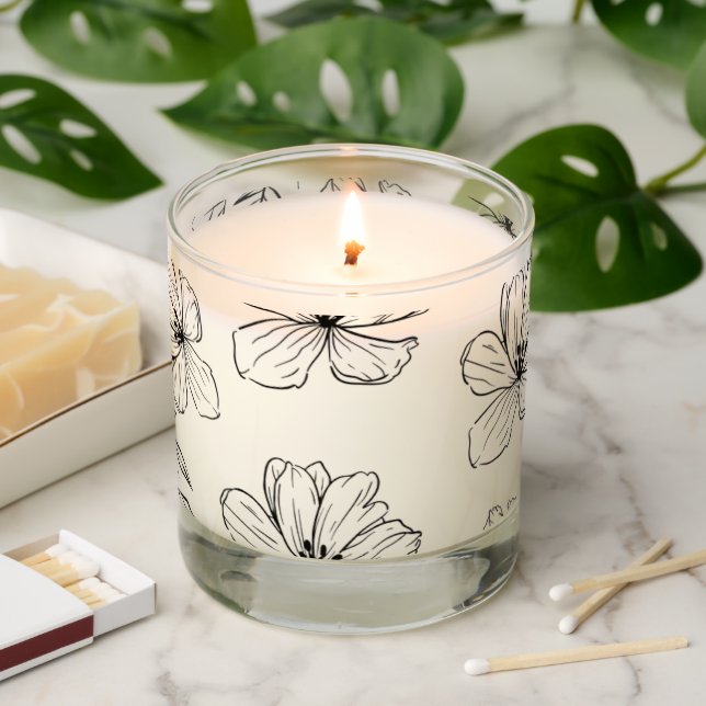 Scented Jar Candle (Lit)