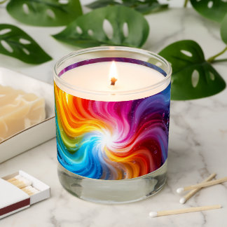 Scented jar candle