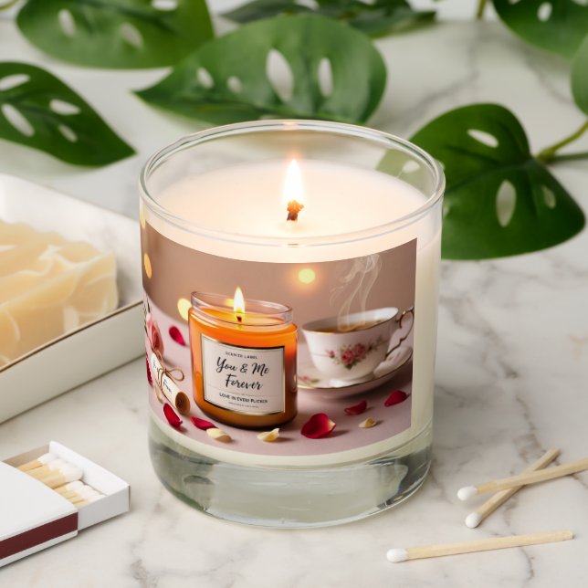 Scented Jar Candle (Lit)