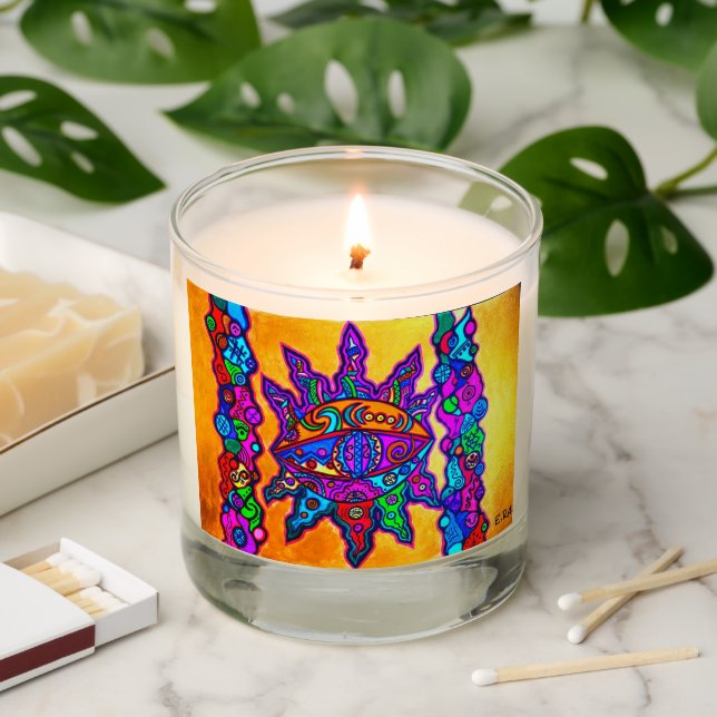 Scented Jar Candle (Lit)