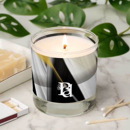 Scented Jar Candle Abstract Trend Interior Decor 