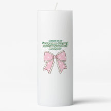 Scented Jar Candle, bible verse candle