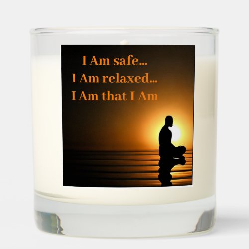 Scented Jar Candle for Meditation 