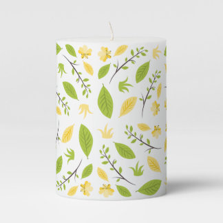 scented pillar candle