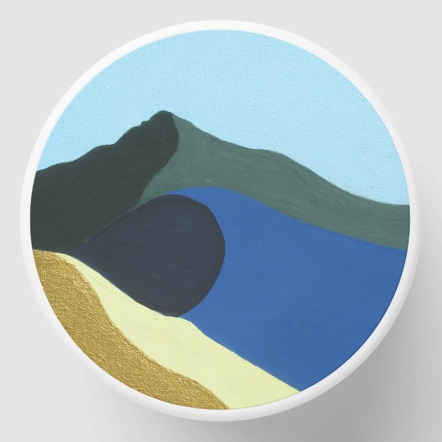 Scented Soy Wax Mt Tamalpais Mini Candle Favors (Front)