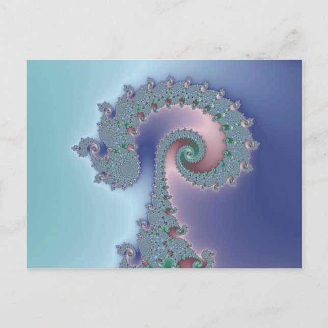 Scepter - Fractal Postcard (Front)