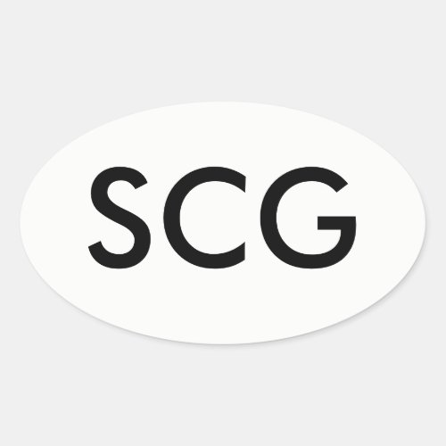 SCG sticker