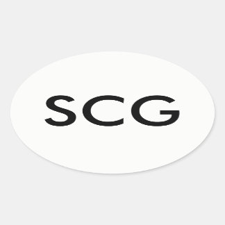 SCG sticker