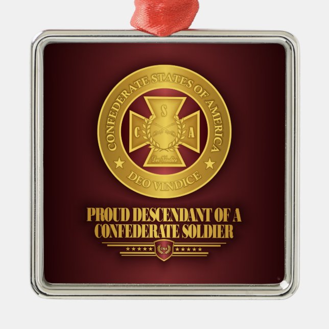 SCH -Proud Descendant Metal Ornament (Front)