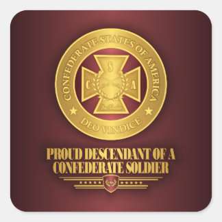 SCH -Proud Descendant Square Sticker