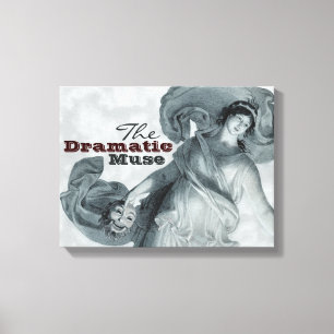 Schadow The Dramatic Muse CC0395 Canvas Print
