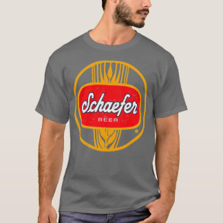 Schaefer Beer Gift For Men and Women Gift Father D T-Shirt