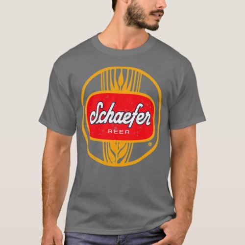 Schaefer Beer Gift For Men and Women Gift Father D T_Shirt