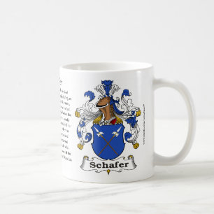 Schafer Family Coat of Arms Mug