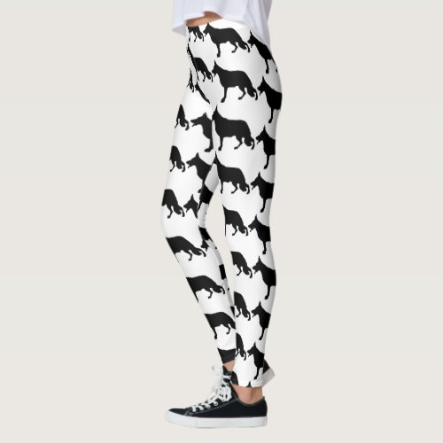 Schferhund Schwarz Pur Leggings