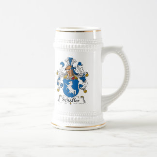 Schaffer Family Crest Beer Stein